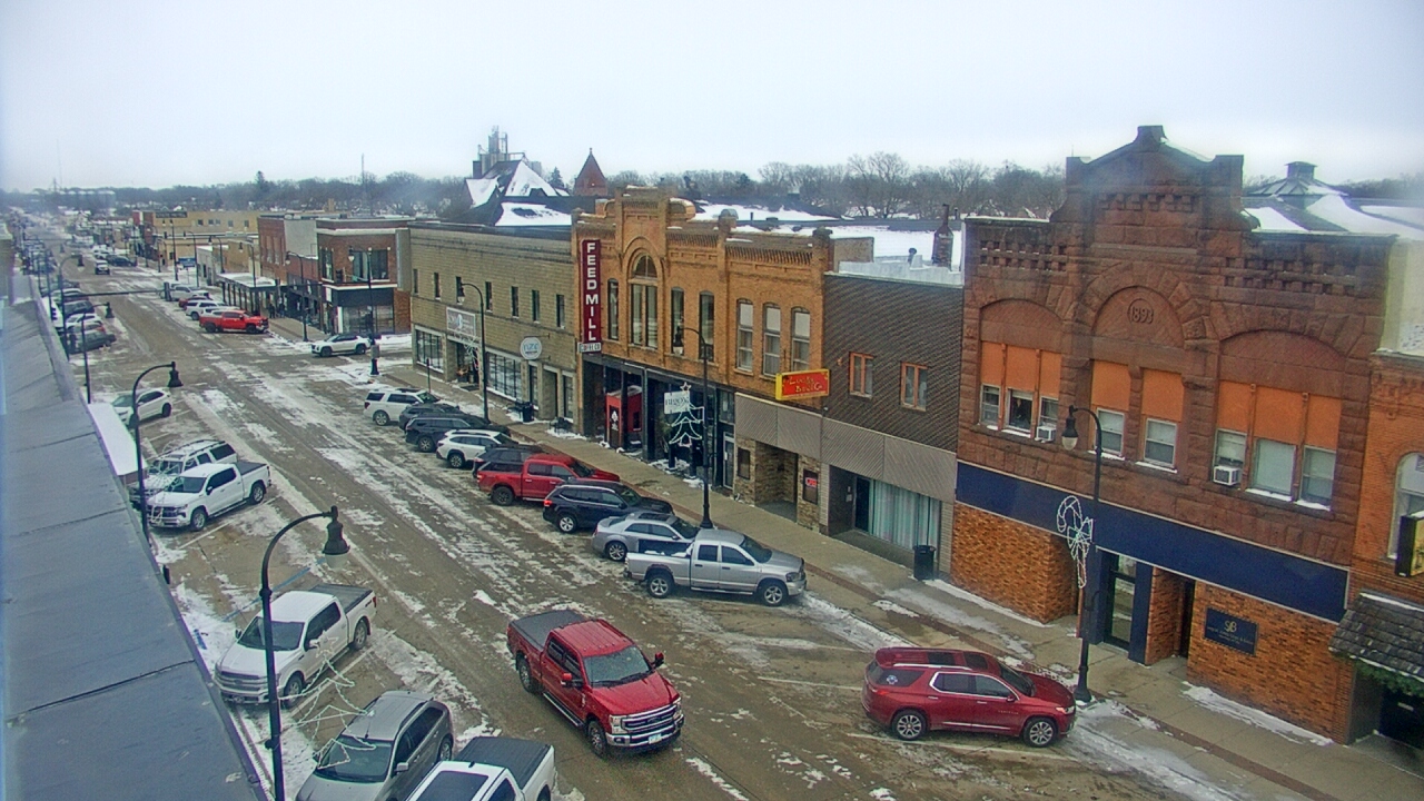 Thumbnail for current weather camera view from Security State Bank in Algona, Iowa