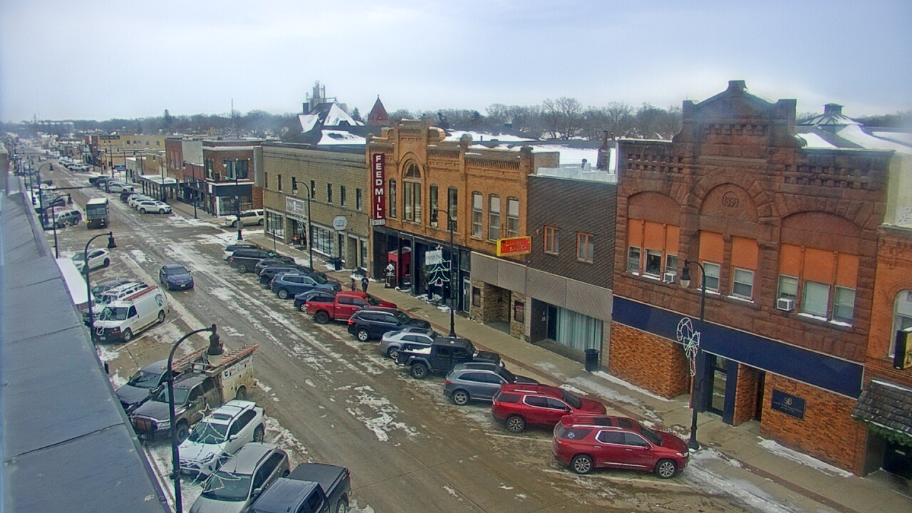 Thumbnail for current weather camera view from Security State Bank in Algona, Iowa