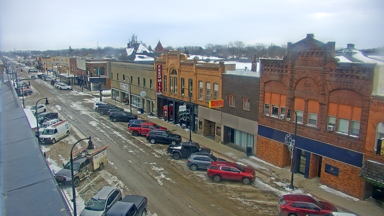 Thumbnail for current weather camera view from Security State Bank in Algona, Iowa