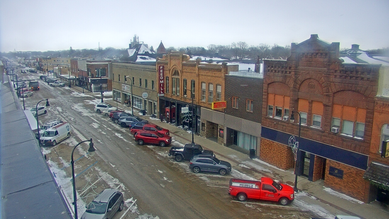 Thumbnail for current weather camera view from Security State Bank in Algona, Iowa
