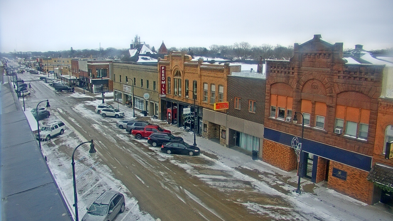 Thumbnail for current weather camera view from Security State Bank in Algona, Iowa