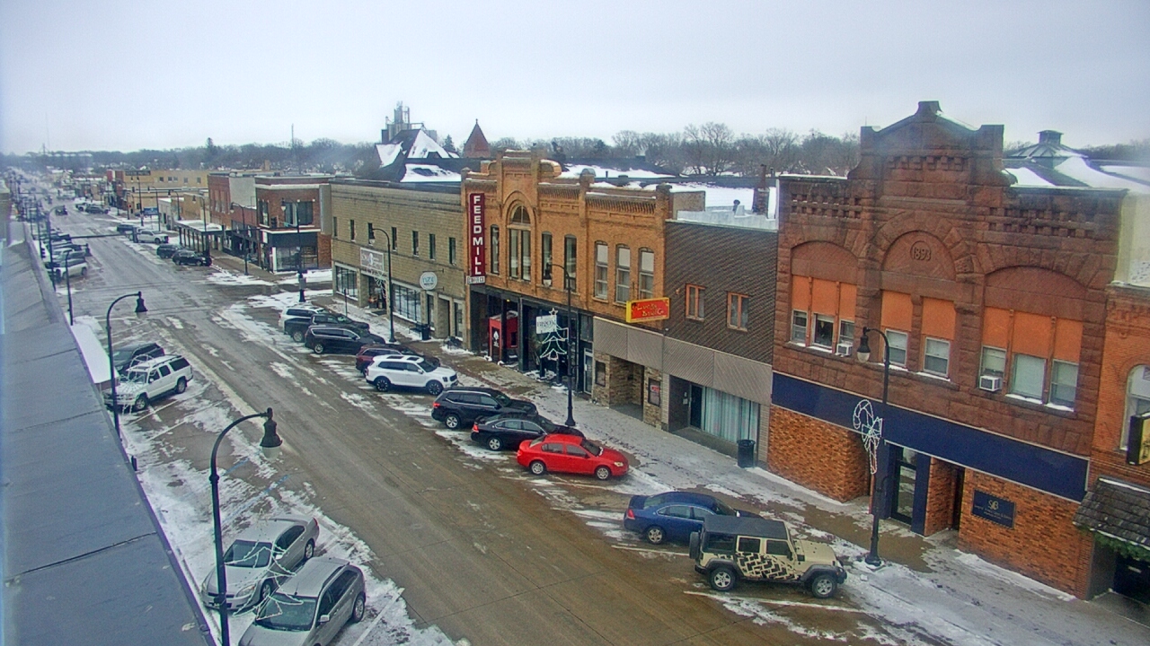 Thumbnail for current weather camera view from Security State Bank in Algona, Iowa