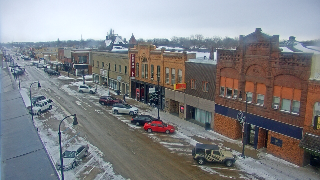 Thumbnail for current weather camera view from Security State Bank in Algona, Iowa