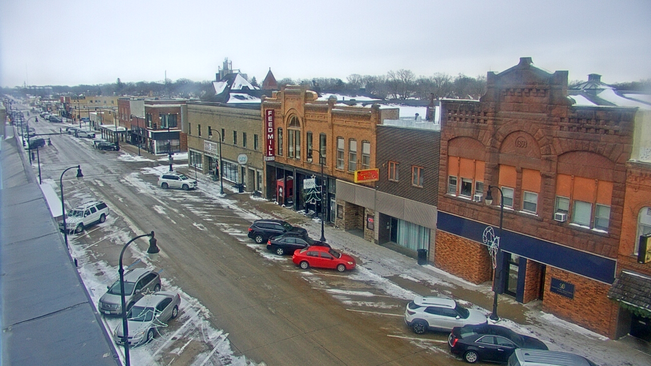 Thumbnail for current weather camera view from Security State Bank in Algona, Iowa