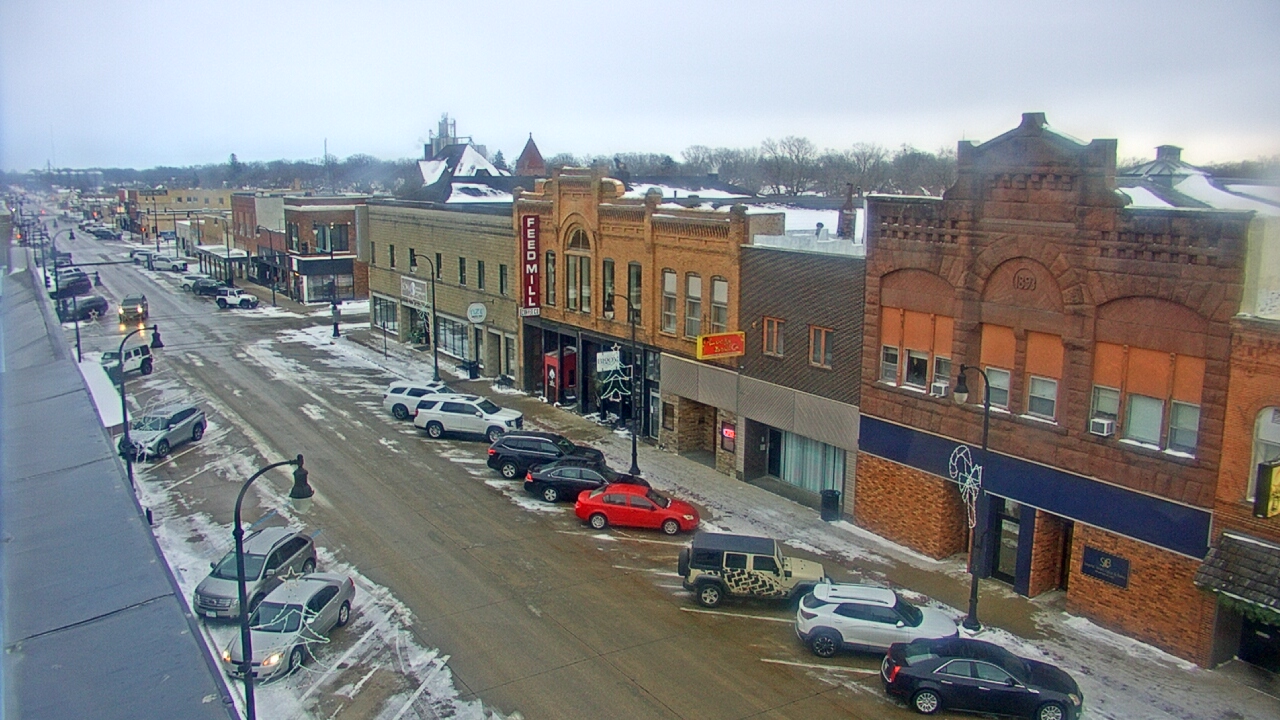 Thumbnail for current weather camera view from Security State Bank in Algona, Iowa
