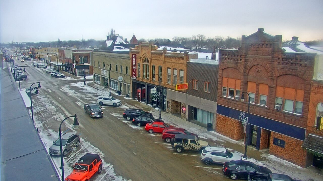 Thumbnail for current weather camera view from Security State Bank in Algona, Iowa