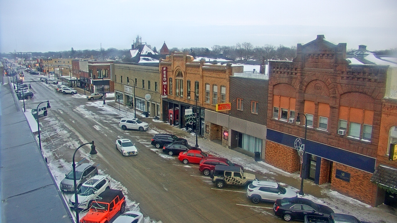 Thumbnail for current weather camera view from Security State Bank in Algona, Iowa