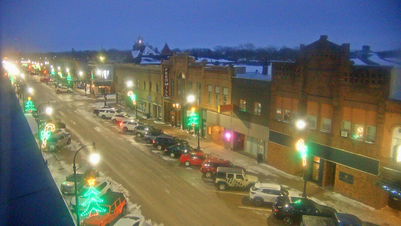 Thumbnail for current weather camera view from Security State Bank in Algona, Iowa