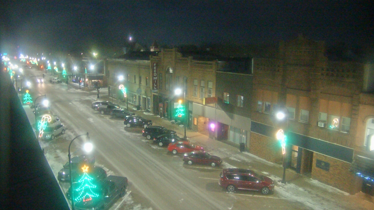 Thumbnail for current weather camera view from Security State Bank in Algona, Iowa