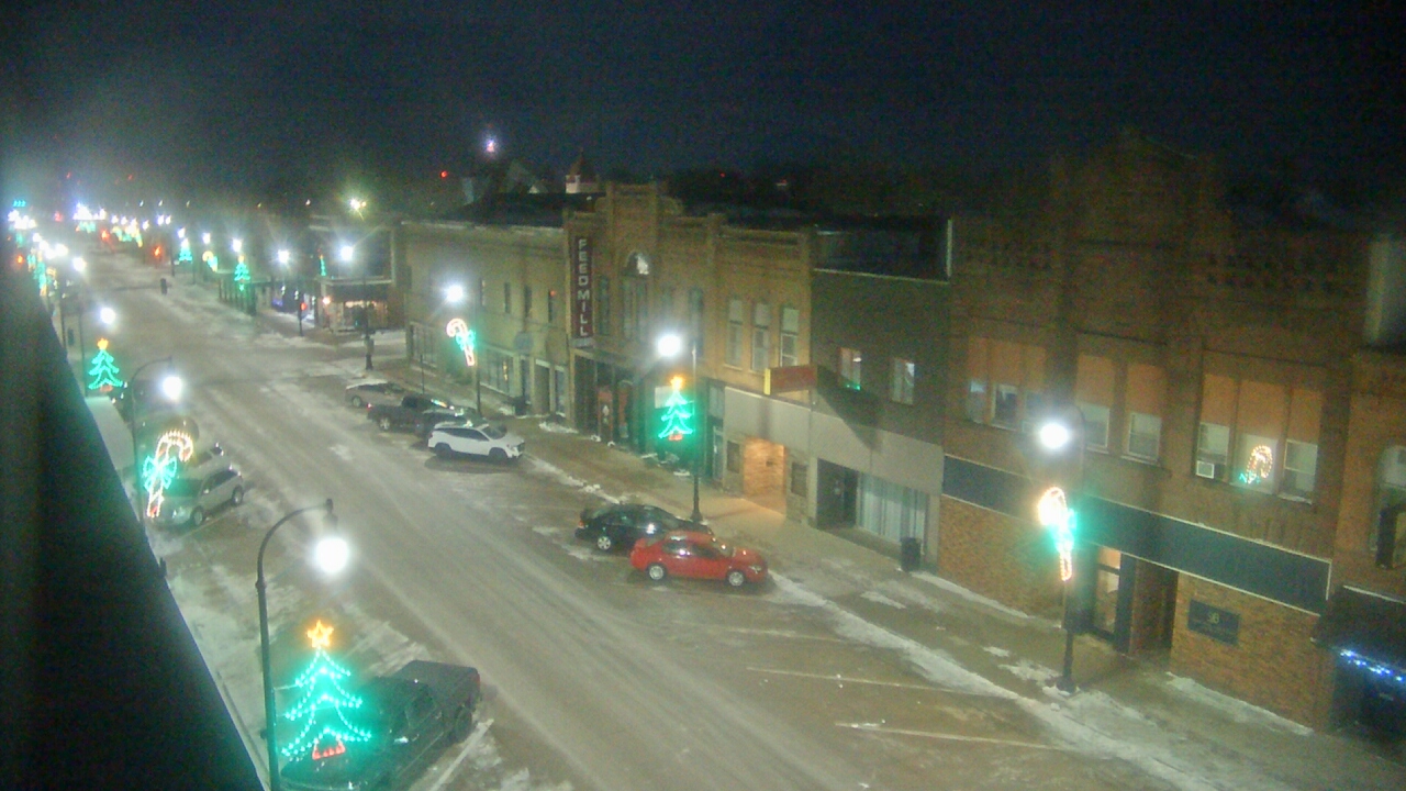 Thumbnail for current weather camera view from Security State Bank in Algona, Iowa