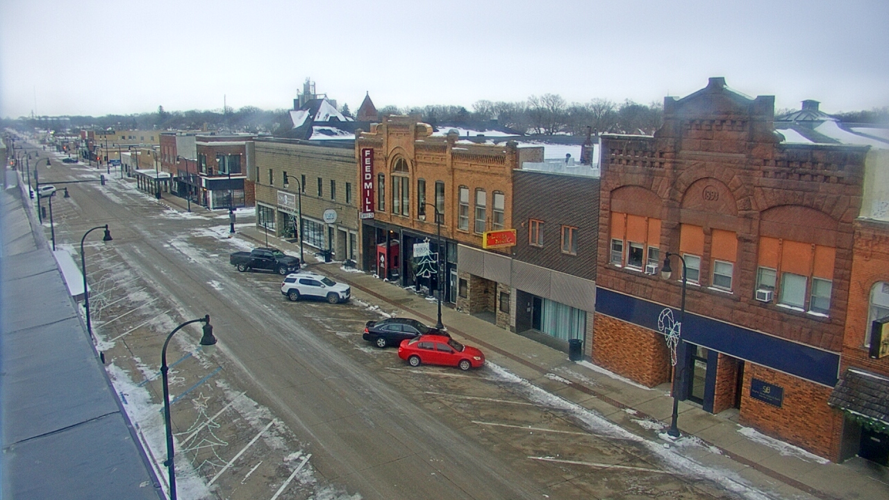 Thumbnail for current weather camera view from Security State Bank in Algona, Iowa