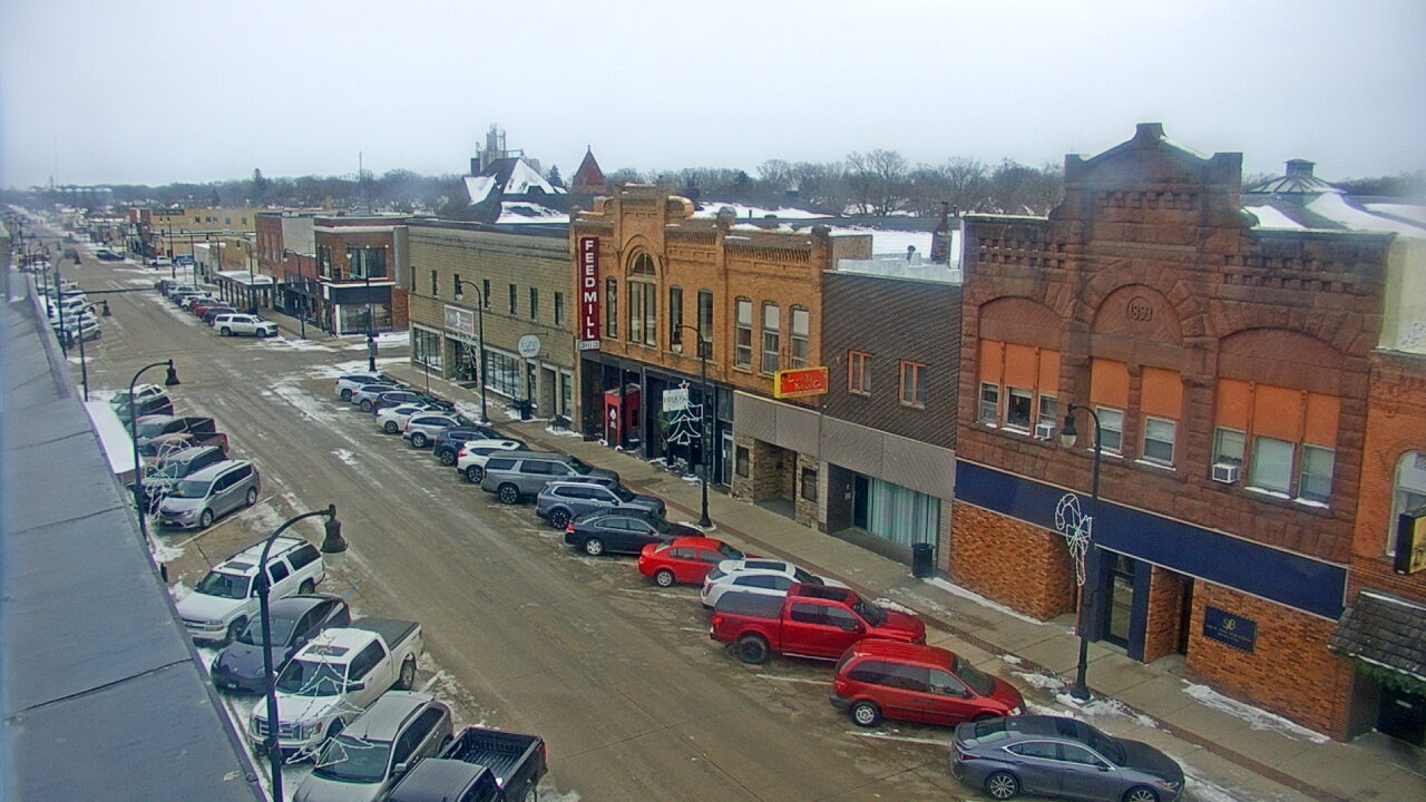 Thumbnail for current weather camera view from Security State Bank in Algona, Iowa