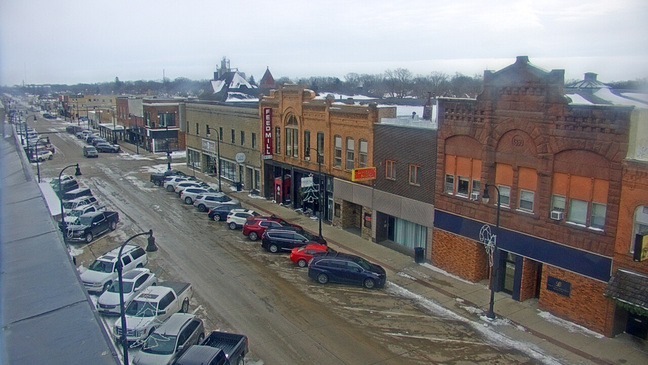Thumbnail for current weather camera view from Security State Bank in Algona, Iowa