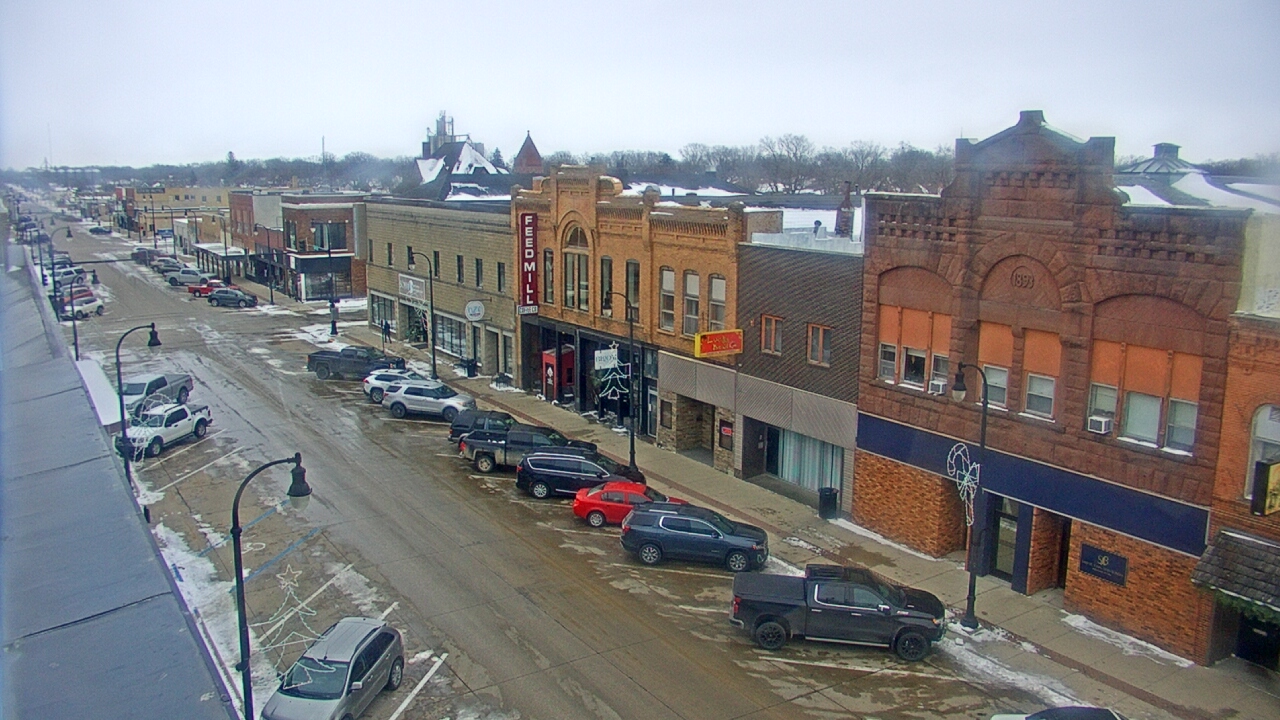 Thumbnail for current weather camera view from Security State Bank in Algona, Iowa