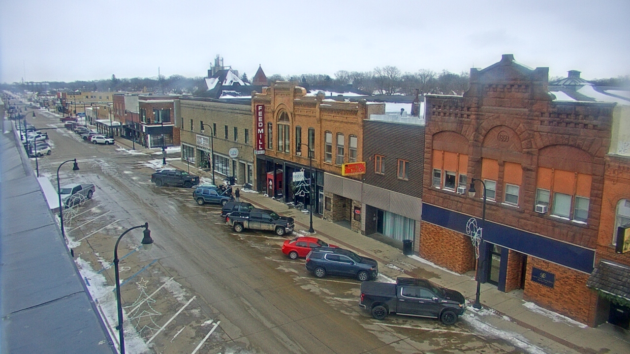 Thumbnail for current weather camera view from Security State Bank in Algona, Iowa