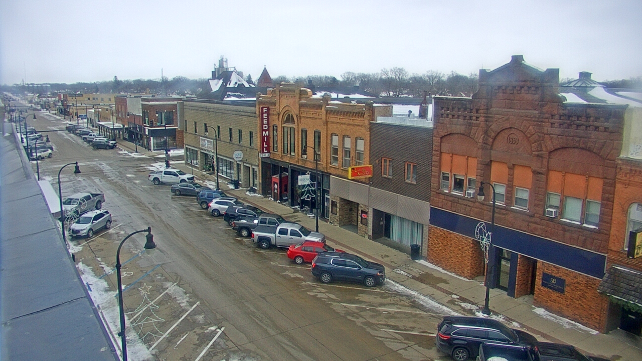 Thumbnail for current weather camera view from Security State Bank in Algona, Iowa