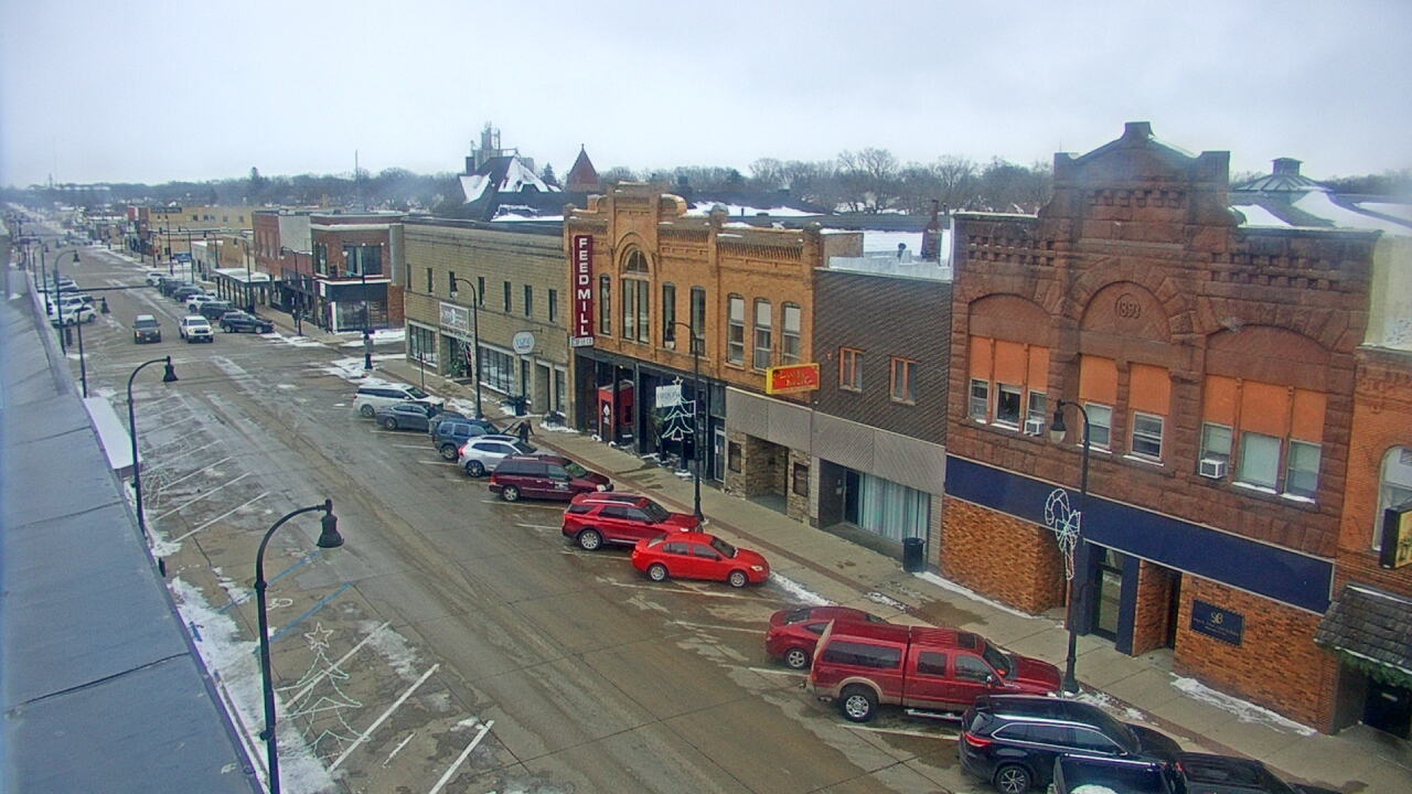 Thumbnail for current weather camera view from Security State Bank in Algona, Iowa