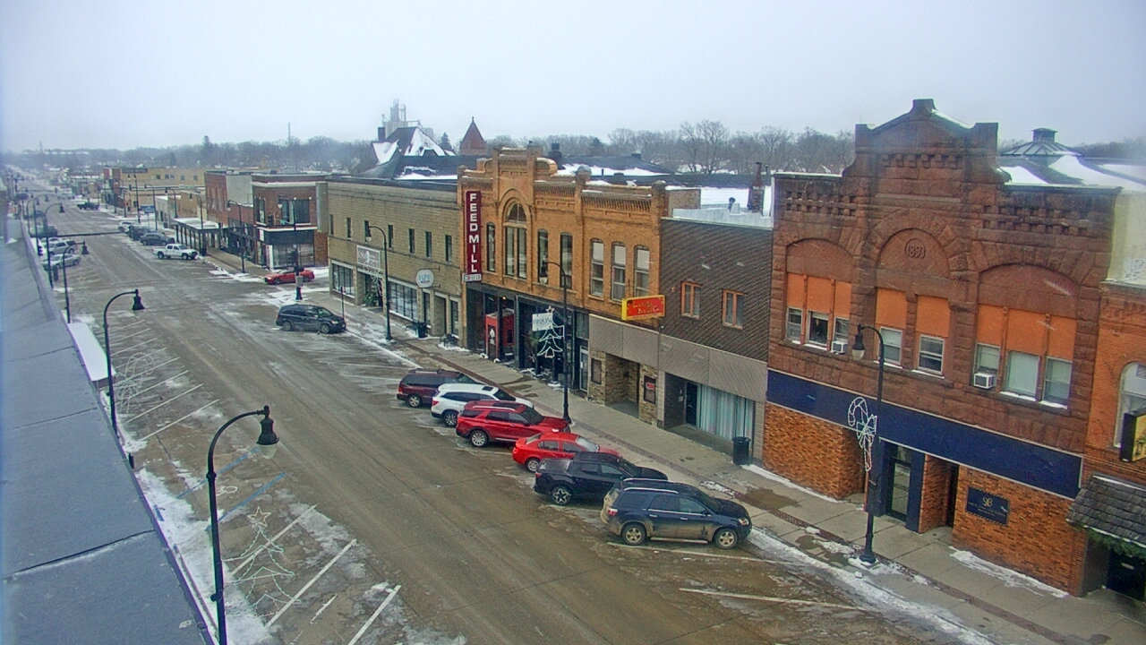 Thumbnail for current weather camera view from Security State Bank in Algona, Iowa