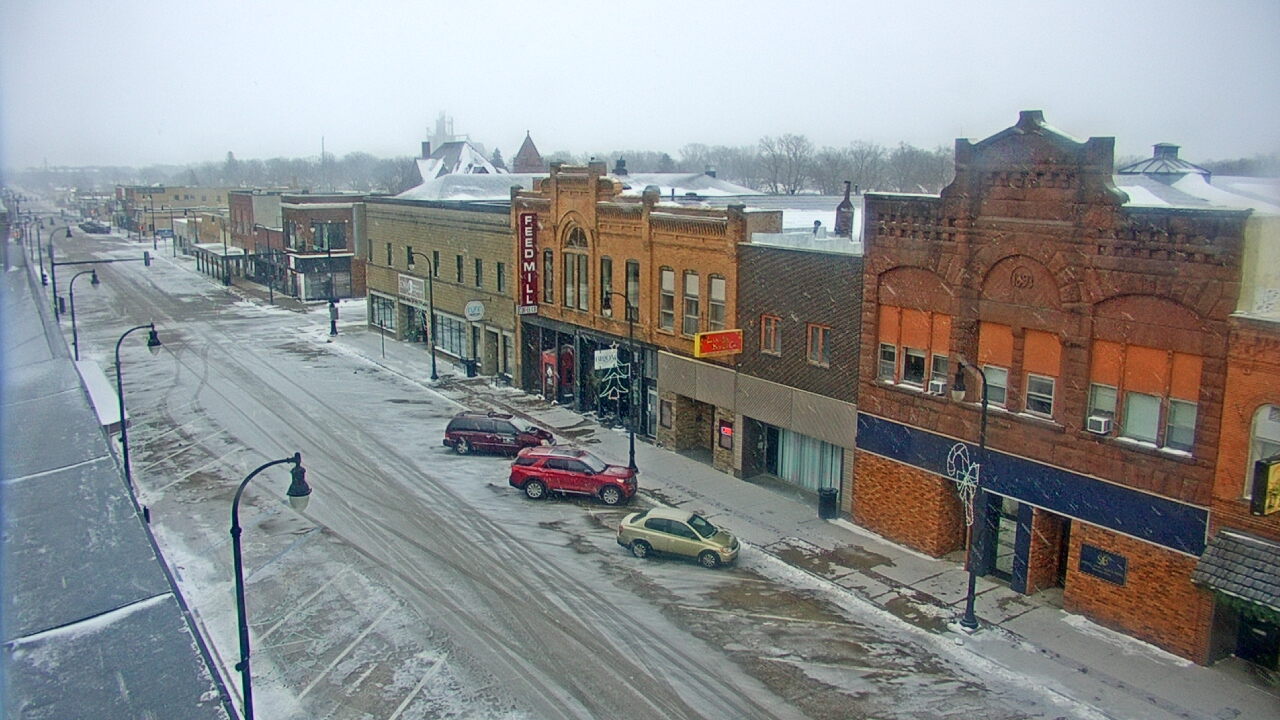 Thumbnail for current weather camera view from Security State Bank in Algona, Iowa