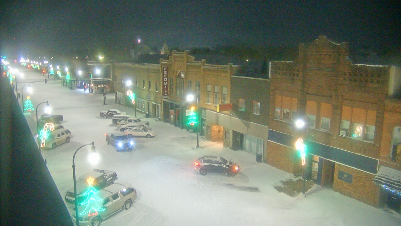 Thumbnail for current weather camera view from Security State Bank in Algona, Iowa