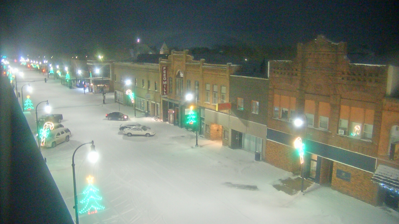 Thumbnail for current weather camera view from Security State Bank in Algona, Iowa