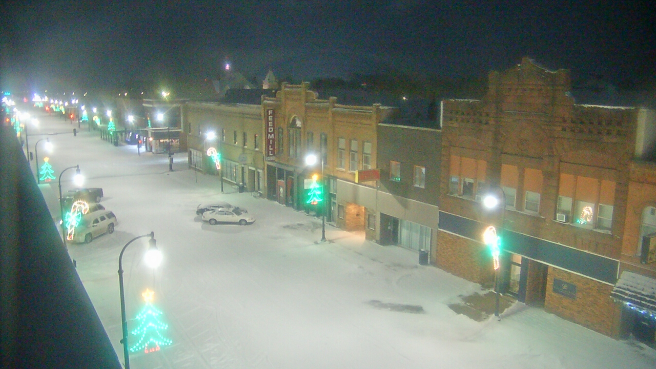 Thumbnail for current weather camera view from Security State Bank in Algona, Iowa