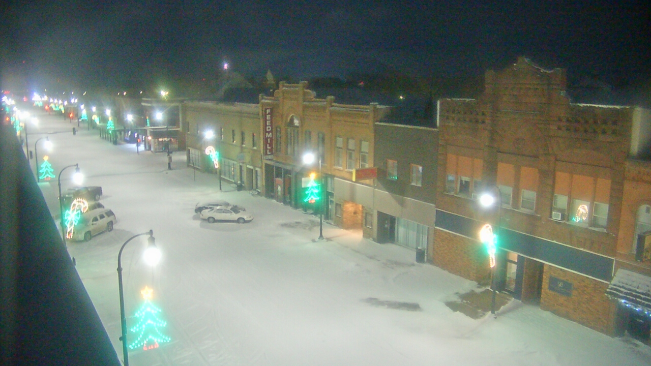 Thumbnail for current weather camera view from Security State Bank in Algona, Iowa