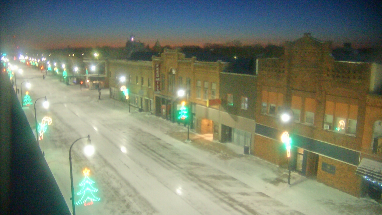 Thumbnail for current weather camera view from Security State Bank in Algona, Iowa