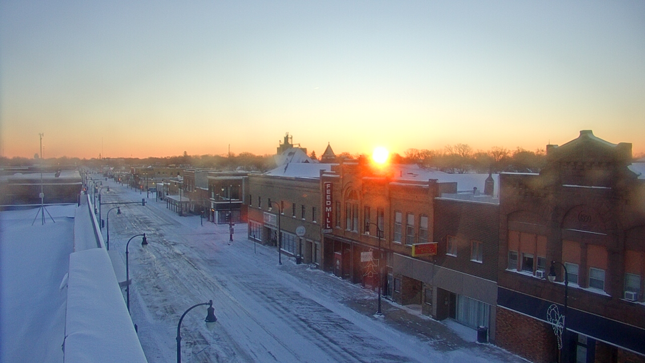 Thumbnail for current weather camera view from Security State Bank in Algona, Iowa