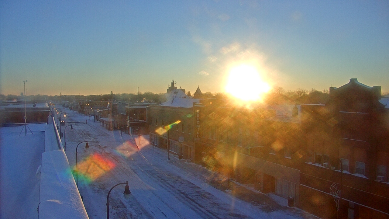 Thumbnail for current weather camera view from Security State Bank in Algona, Iowa
