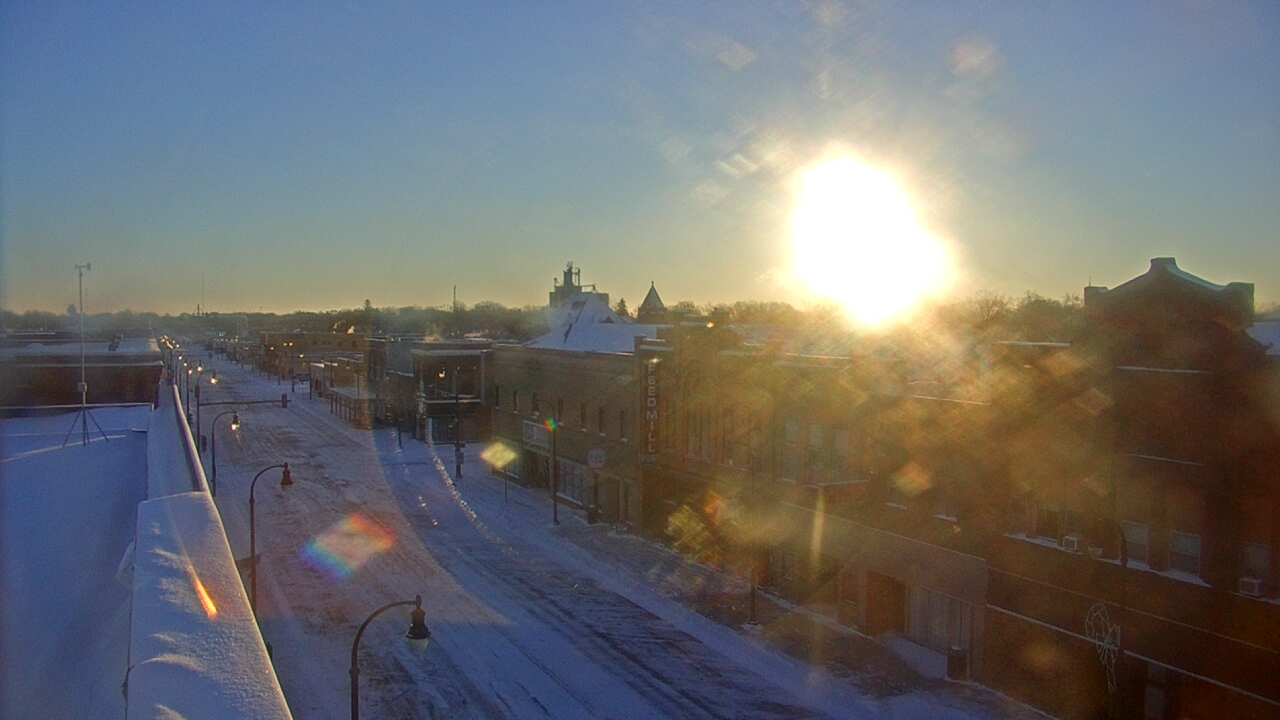 Thumbnail for current weather camera view from Security State Bank in Algona, Iowa