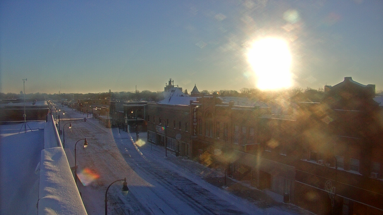Thumbnail for current weather camera view from Security State Bank in Algona, Iowa