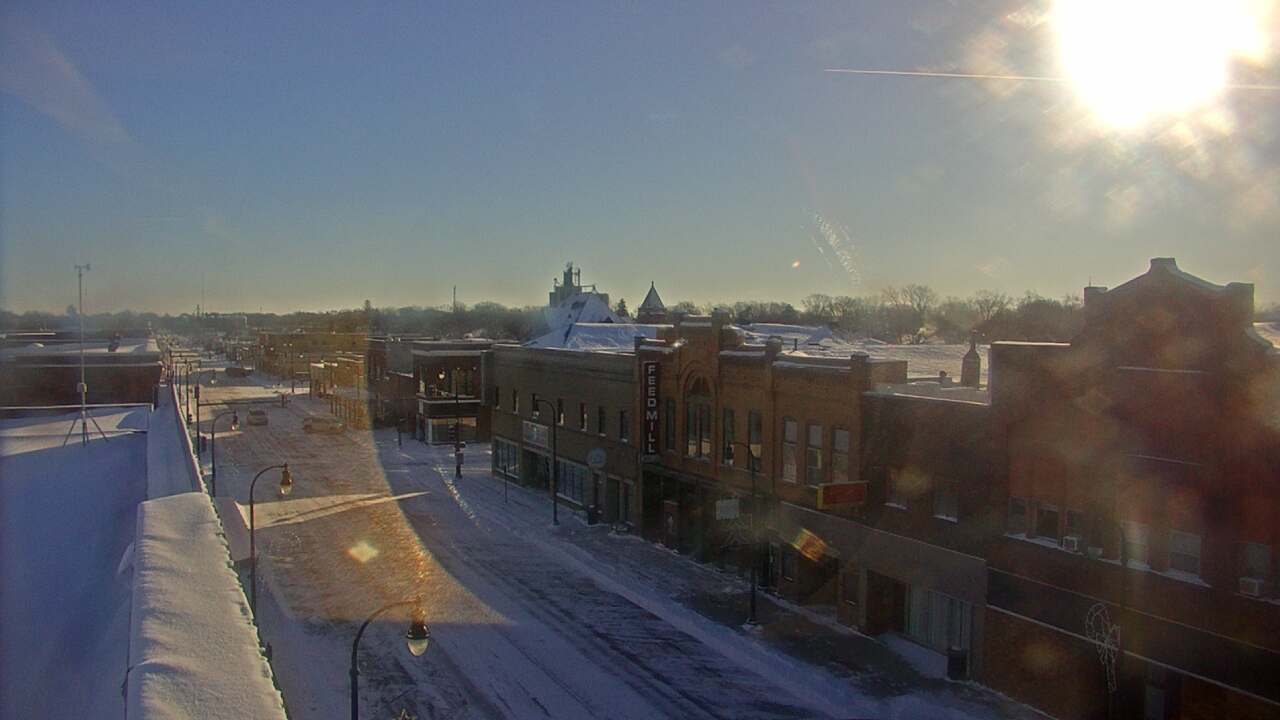 Thumbnail for current weather camera view from Security State Bank in Algona, Iowa
