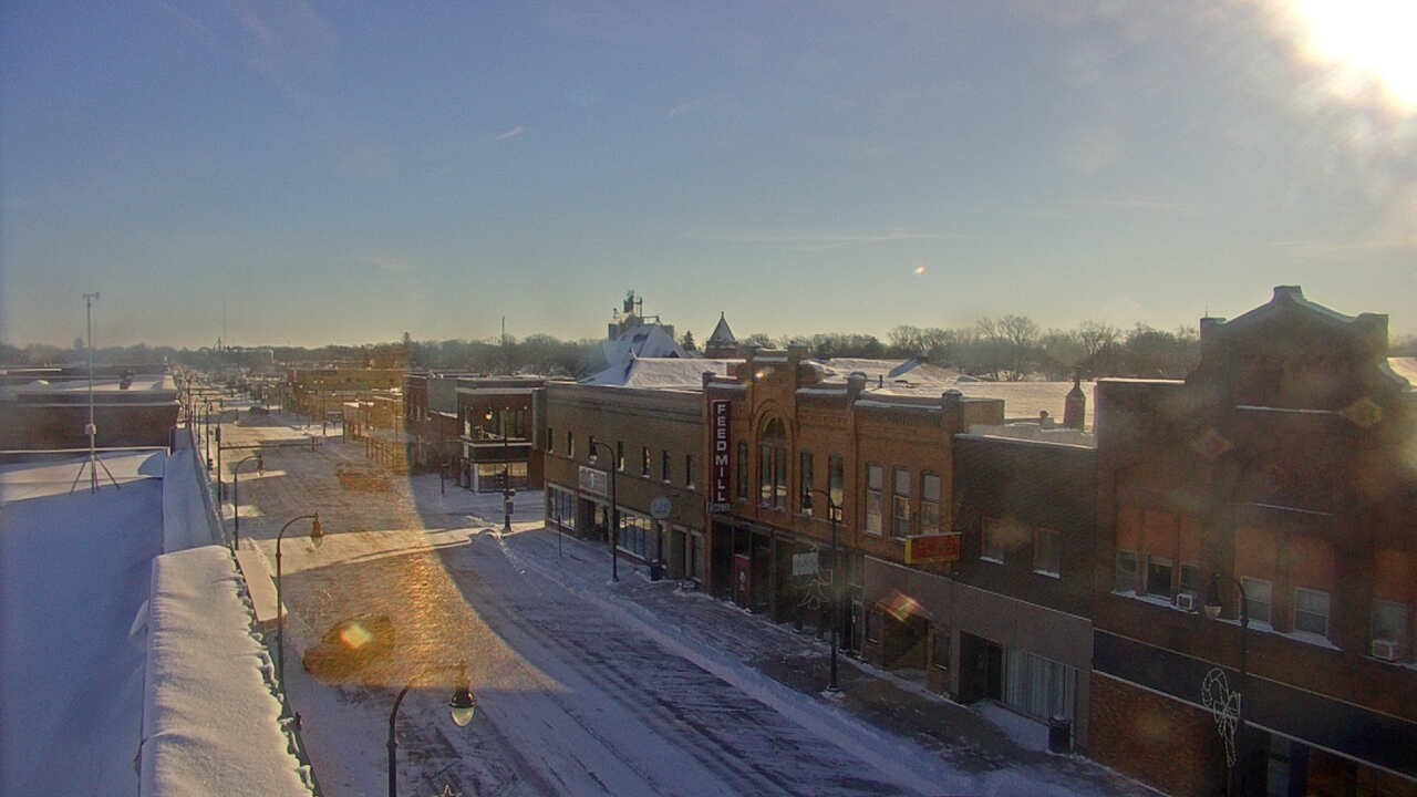 Thumbnail for current weather camera view from Security State Bank in Algona, Iowa