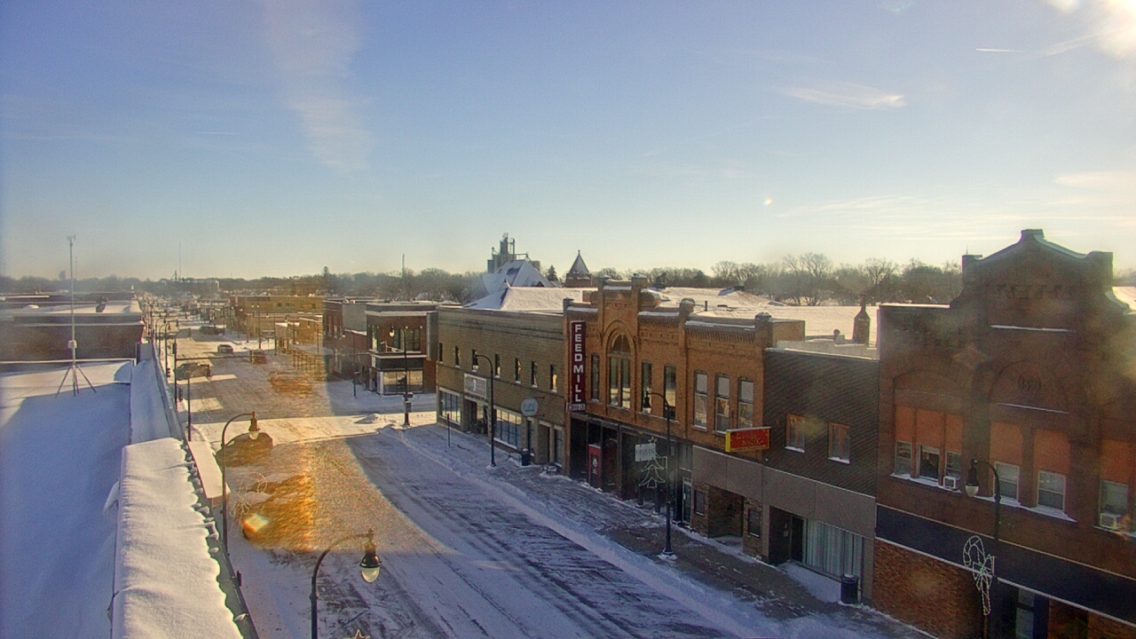 Thumbnail for current weather camera view from Security State Bank in Algona, Iowa