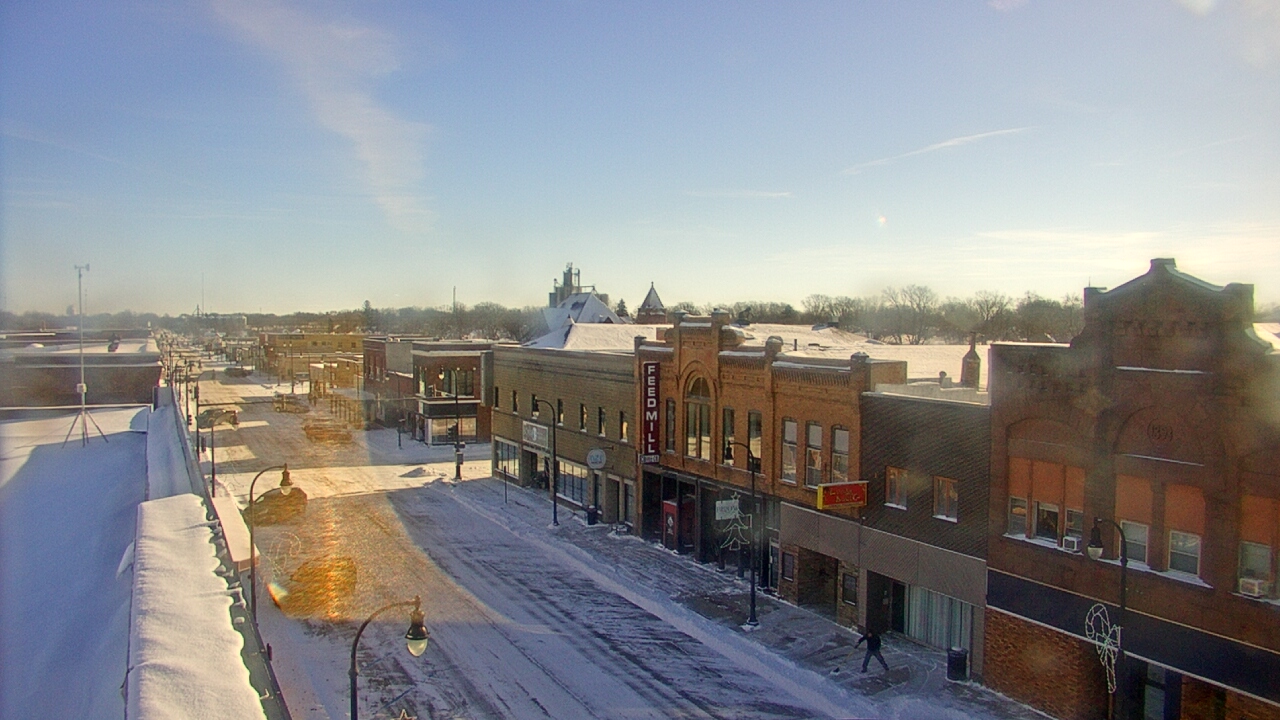 Thumbnail for current weather camera view from Security State Bank in Algona, Iowa