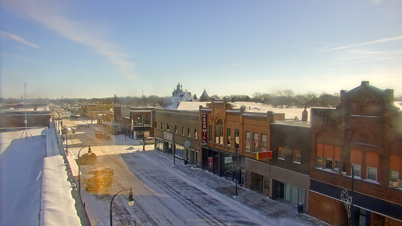 Thumbnail for current weather camera view from Security State Bank in Algona, Iowa