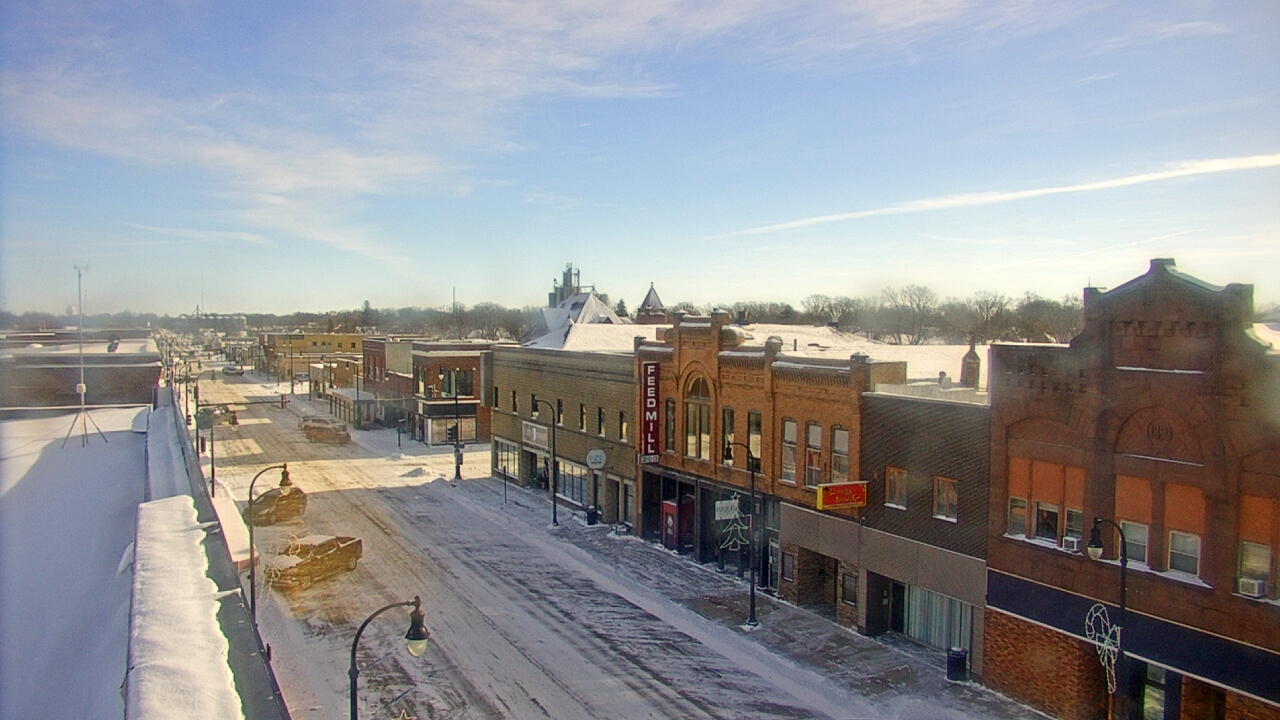 Thumbnail for current weather camera view from Security State Bank in Algona, Iowa