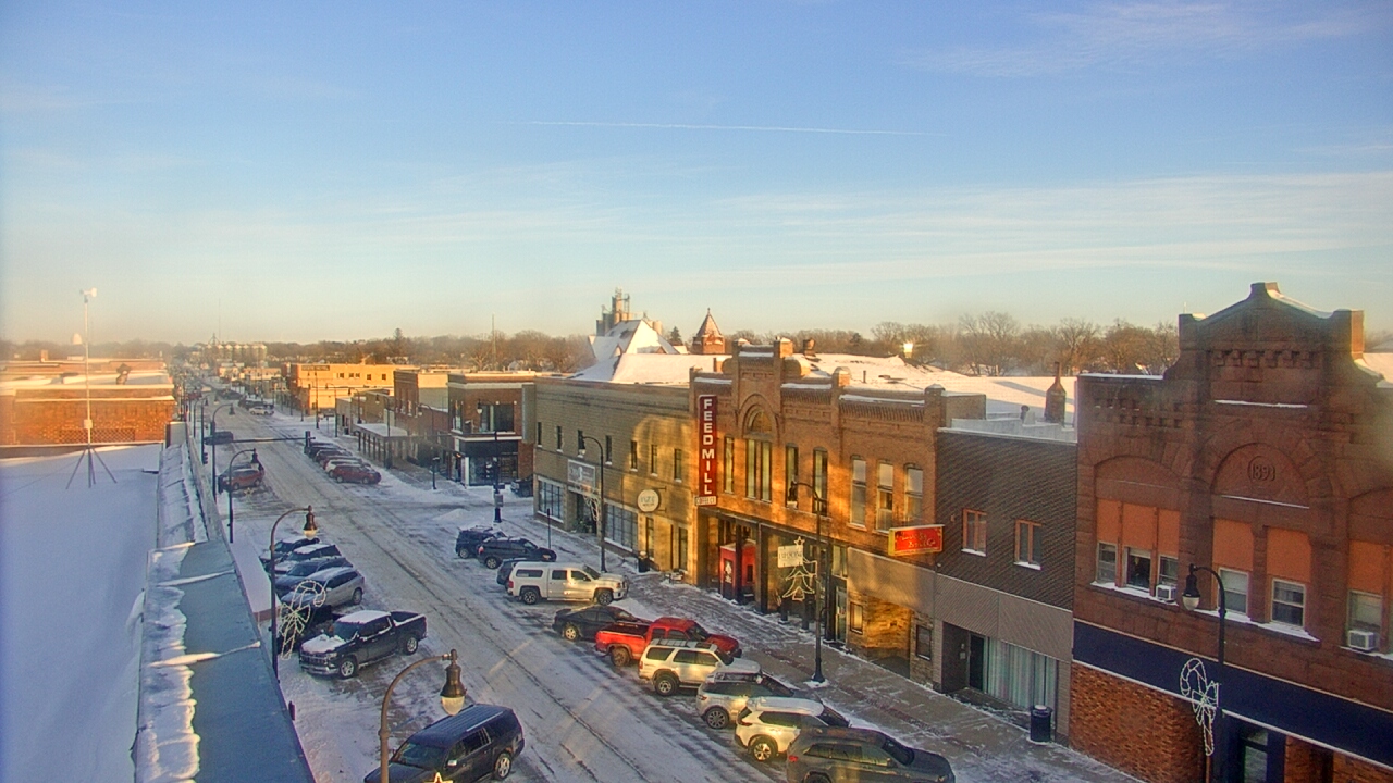Thumbnail for current weather camera view from Security State Bank in Algona, Iowa