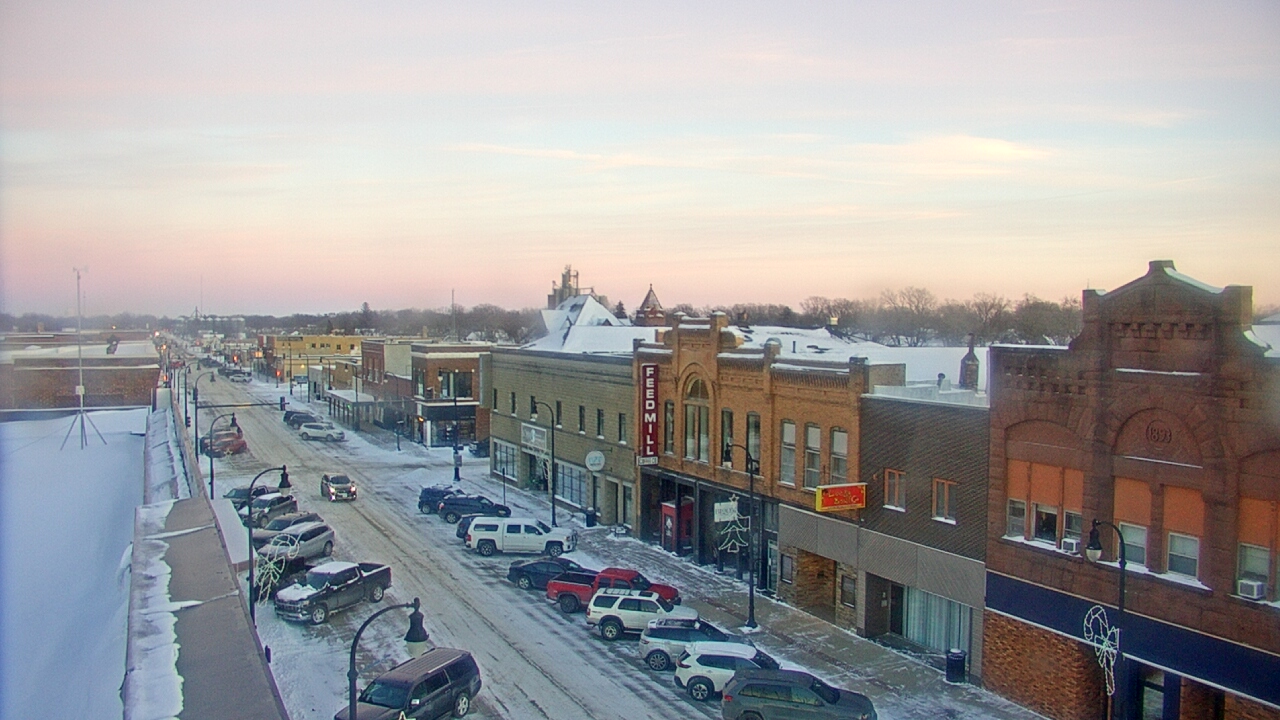 Thumbnail for current weather camera view from Security State Bank in Algona, Iowa