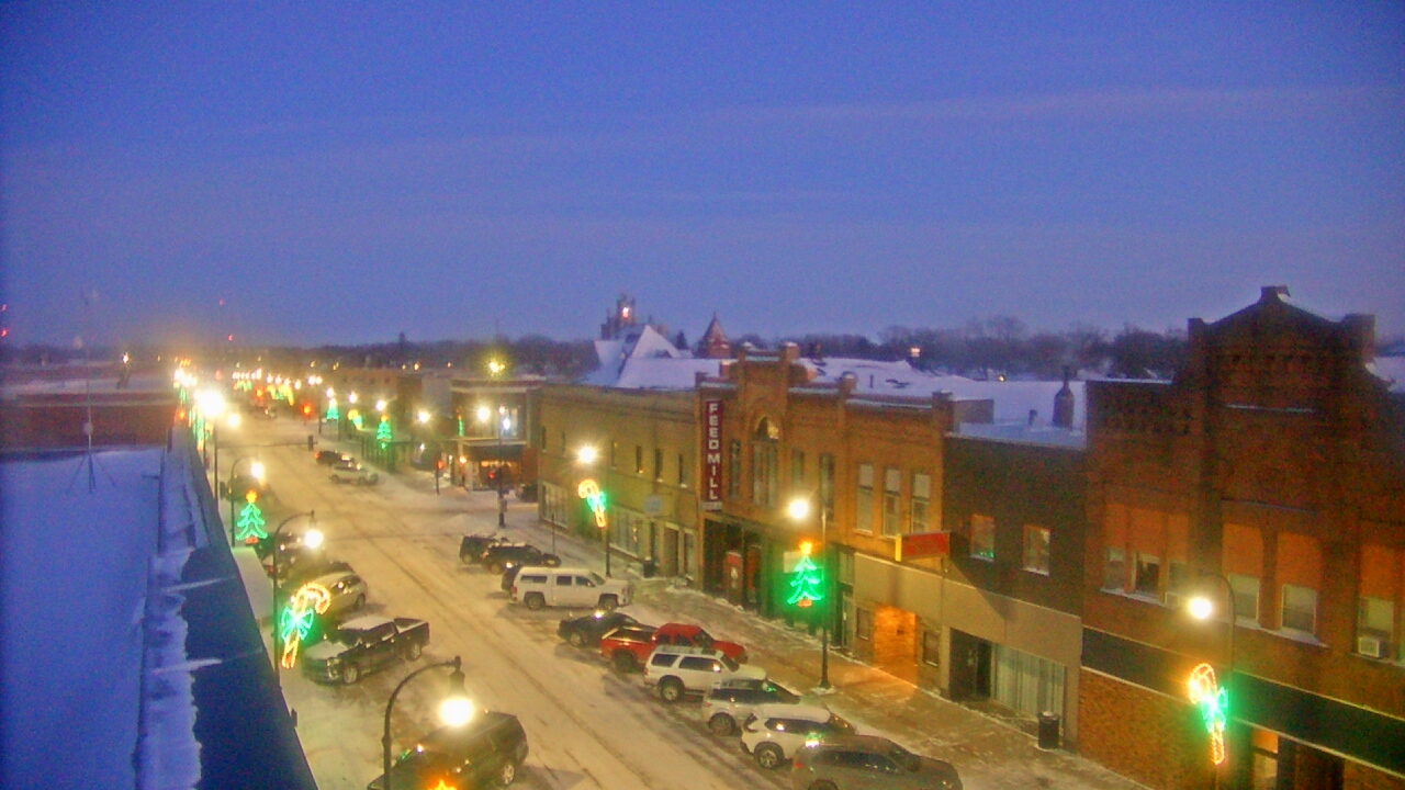 Thumbnail for current weather camera view from Security State Bank in Algona, Iowa