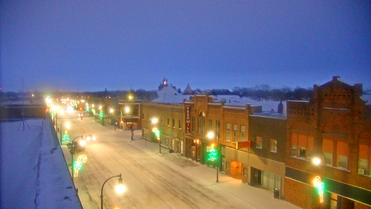 Thumbnail for current weather camera view from Security State Bank in Algona, Iowa