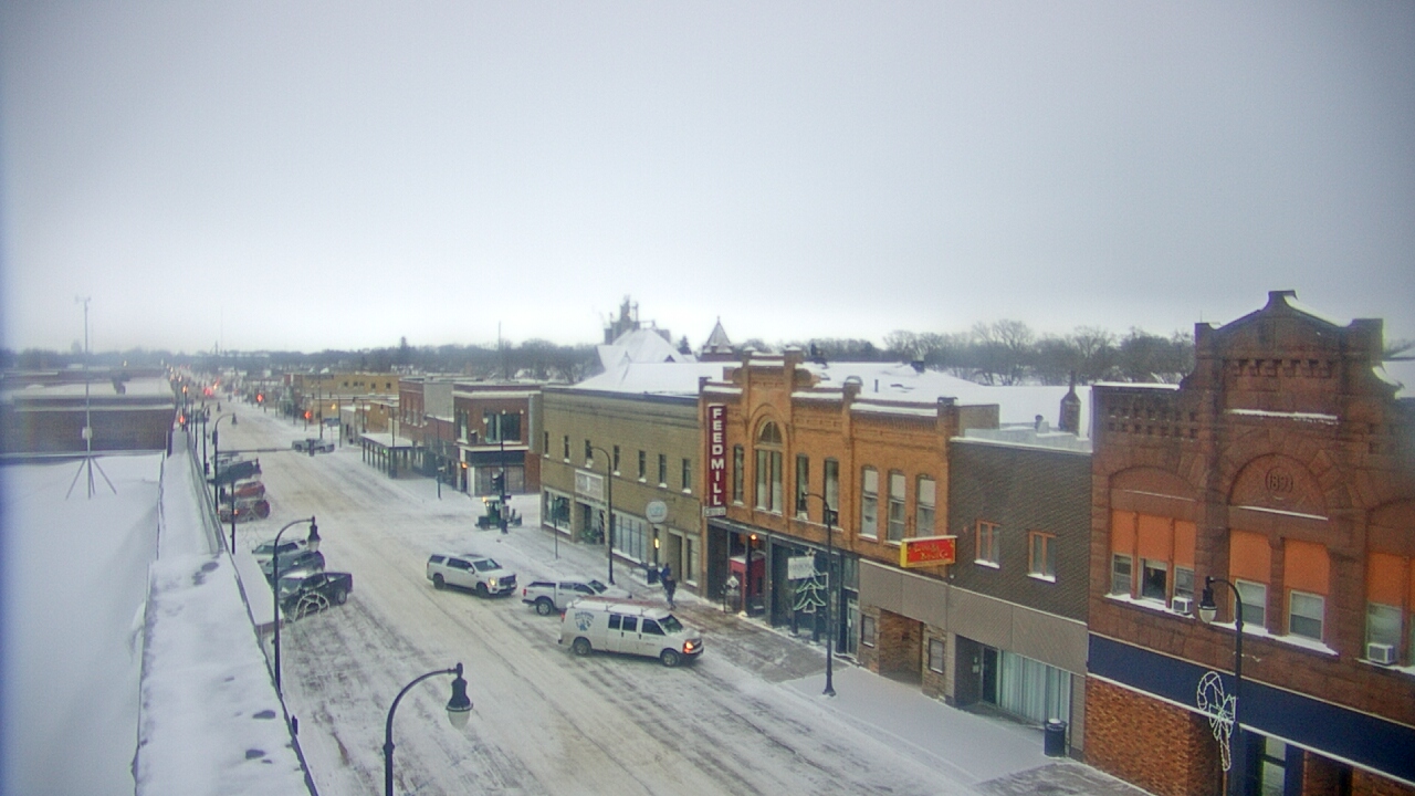 Thumbnail for current weather camera view from Security State Bank in Algona, Iowa