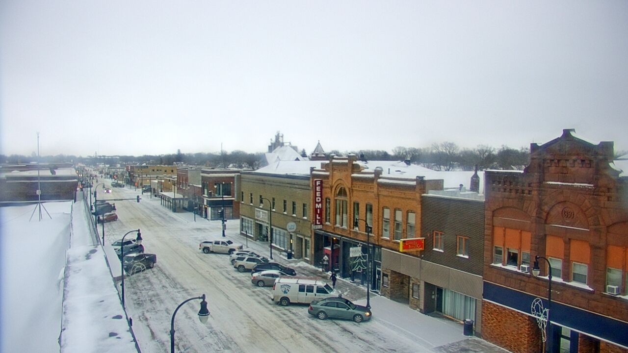 Thumbnail for current weather camera view from Security State Bank in Algona, Iowa