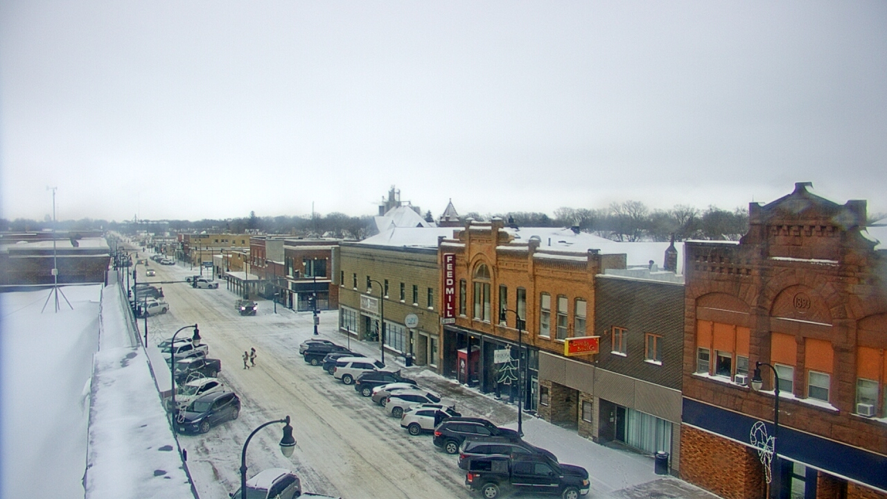 Thumbnail for current weather camera view from Security State Bank in Algona, Iowa