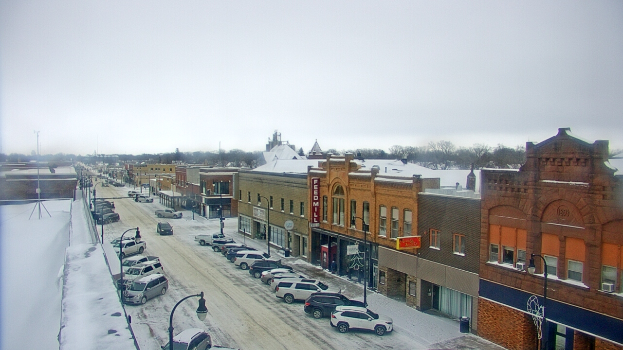 Thumbnail for current weather camera view from Security State Bank in Algona, Iowa