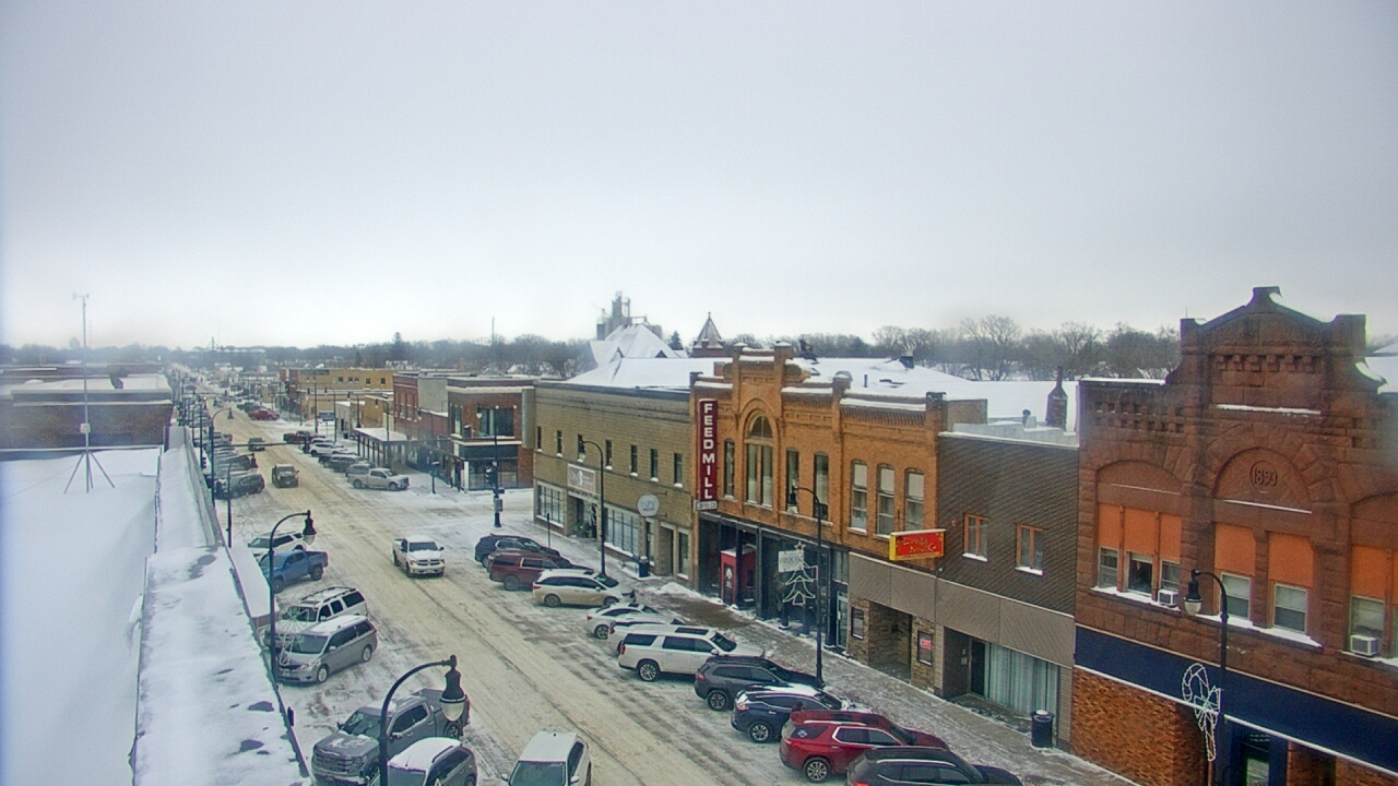 Thumbnail for current weather camera view from Security State Bank in Algona, Iowa
