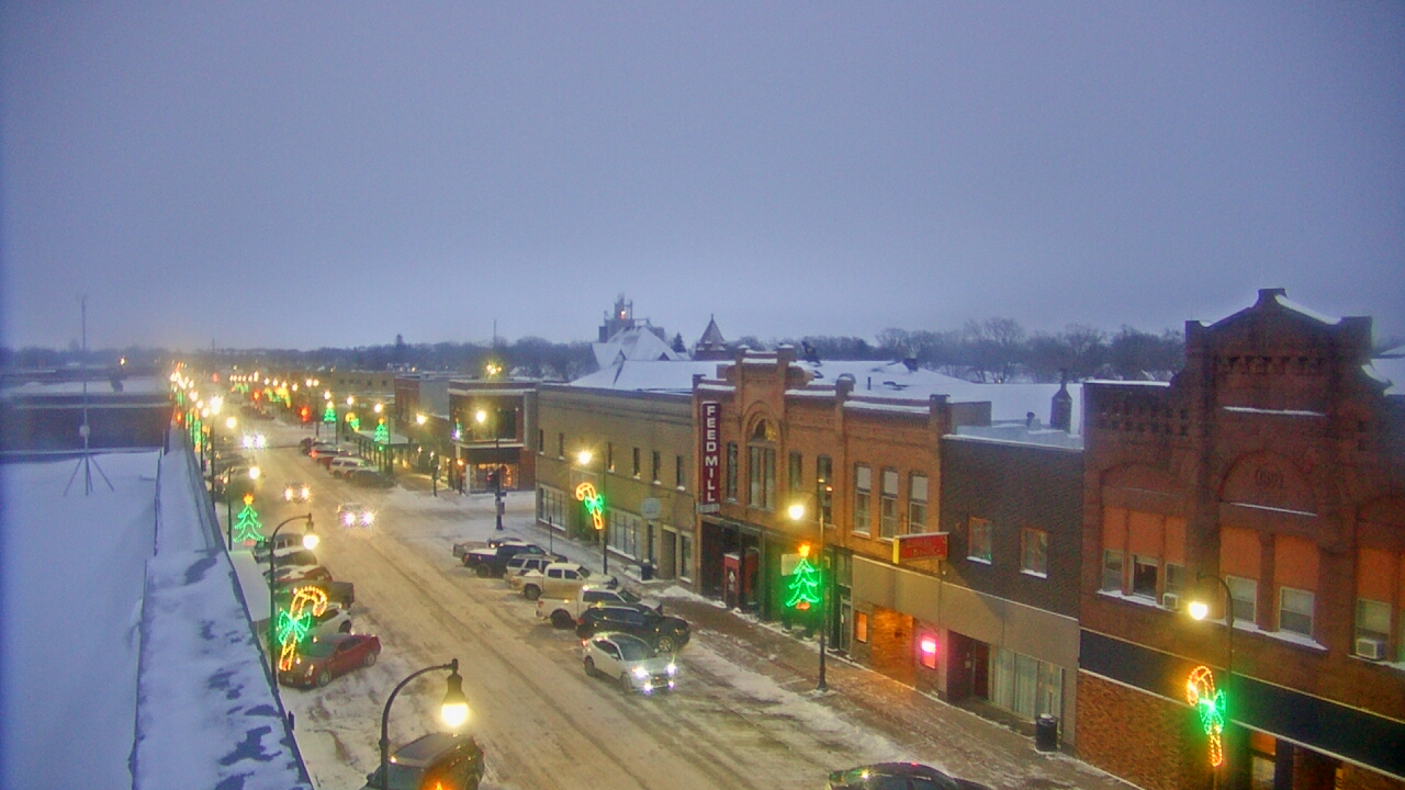 Thumbnail for current weather camera view from Security State Bank in Algona, Iowa