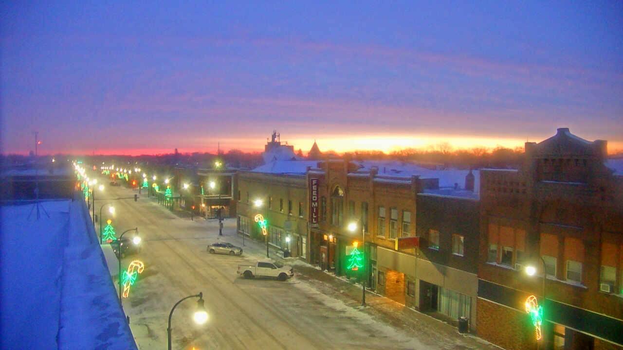Thumbnail for current weather camera view from Security State Bank in Algona, Iowa