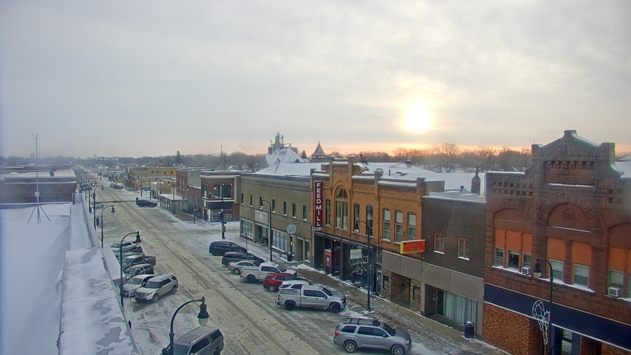 Thumbnail for current weather camera view from Security State Bank in Algona, Iowa